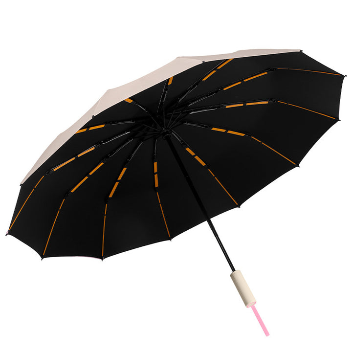 Ladies Folding 3-in-1 Combo Umbrella Stornfield