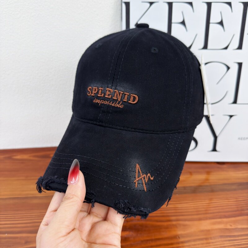 Women's Distressed Graphic Baseball Cap Stornfield