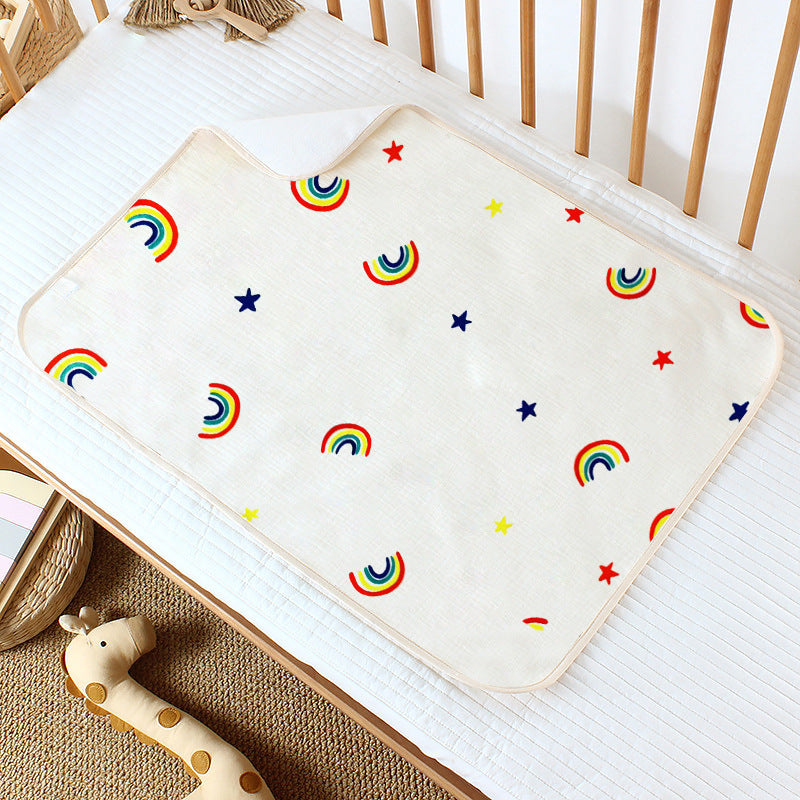 Ladies changing pad with cheerful floral pattern Stornfield