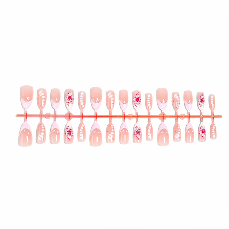 DIY Art Nail Set with Floral Accents Stornfield