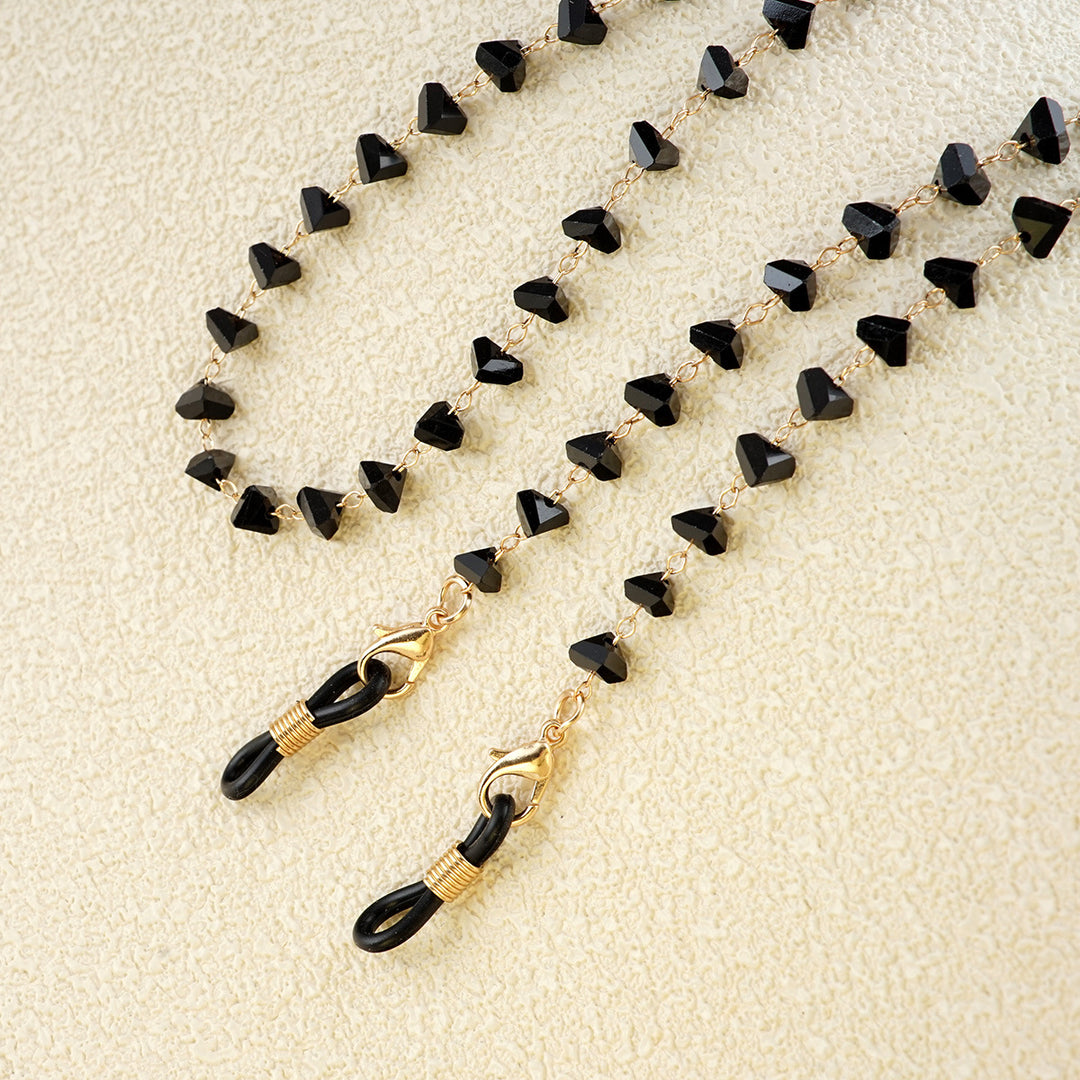 Heart-Shaped Beaded Eyewear Chain Stornfield