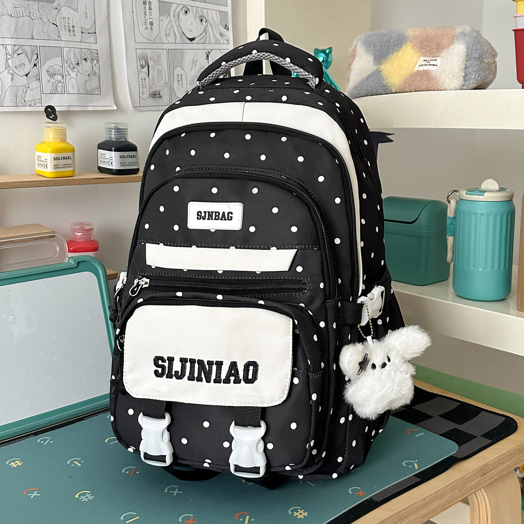 Adventurous Polka Dot Backpack Stornfield