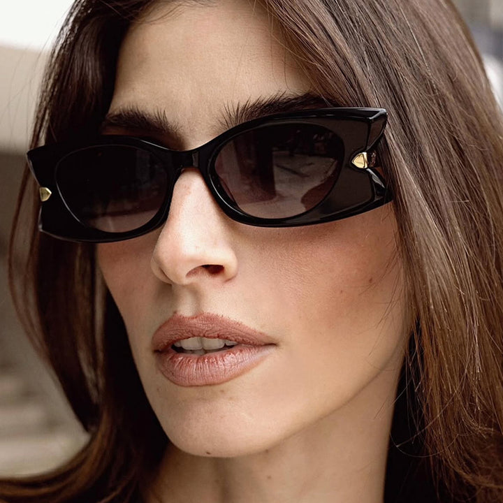 Women's Cat-Eye Sunglasses with stylish metal inserts and UV protection Stornfield