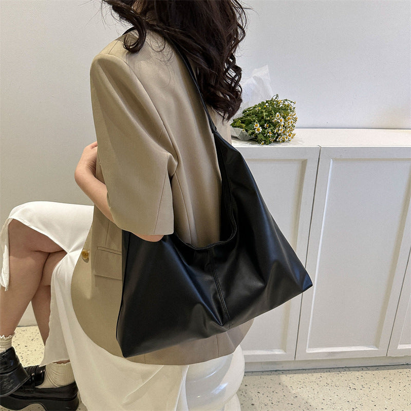 Sleek Minimalist Hobo Handbag