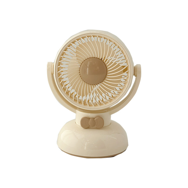 Unisex Portable Table Fan with Playful Design and Adjustable Tilt Stornfield