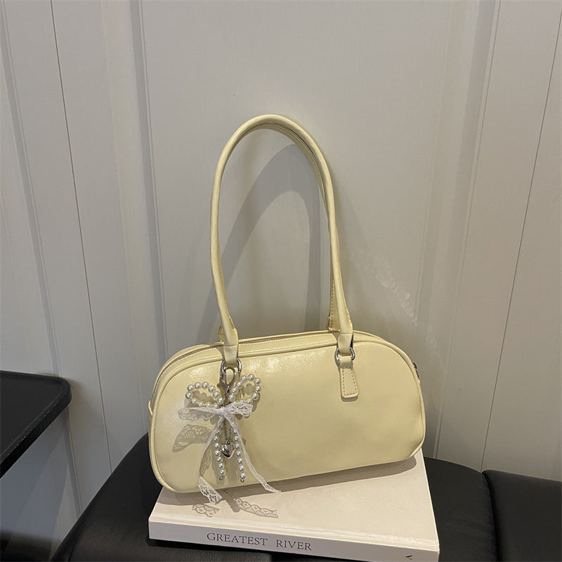 Patent Leather Handheld Satchel
