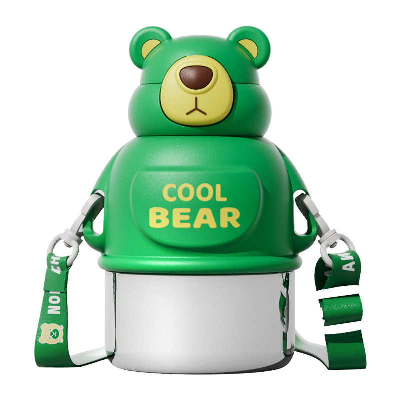 Unisex water bottle in bear design by Stornfield