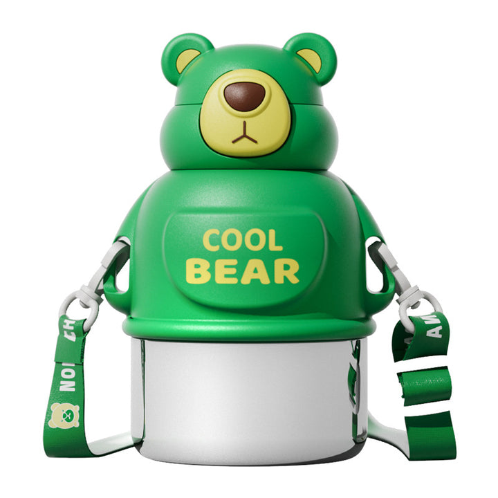 Unisex water bottle in bear design by Stornfield