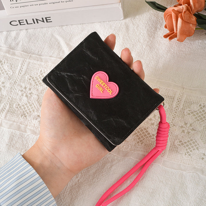 Cute Heart-Embellished Wallet Stornfield