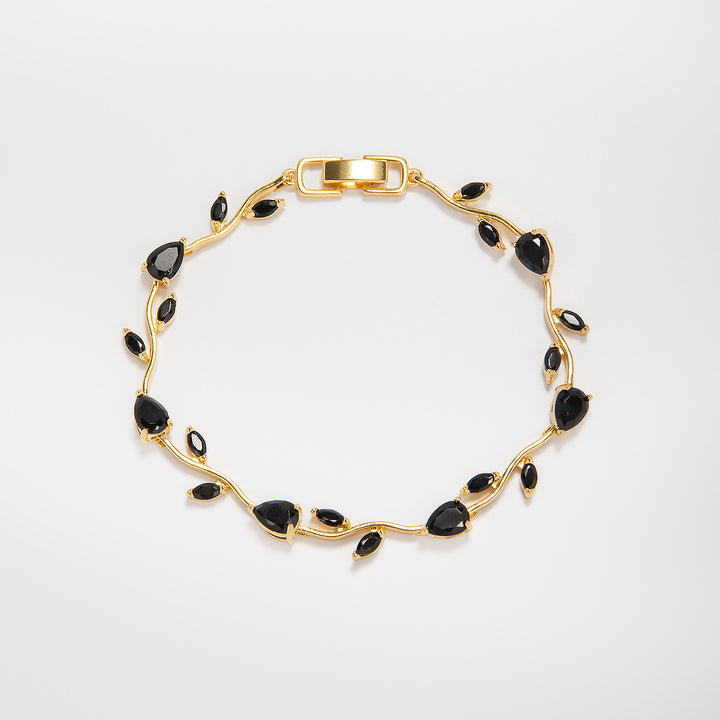 Elegant Floral Design Statement Bracelet Stornfield