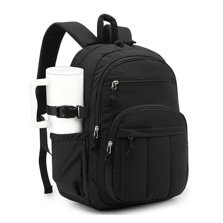 Versatile Travel Backpack with Insulated Drink Holder Stornfield