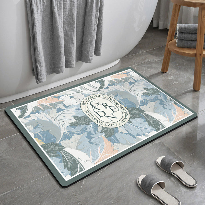 Decorative Motivational Bath Mat Stornfield