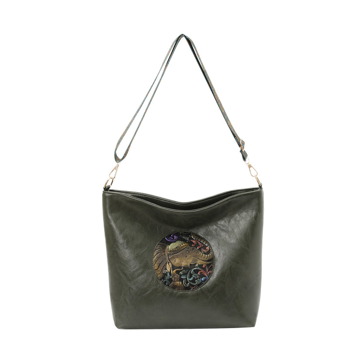 Artisan Leather Shoulder Bag