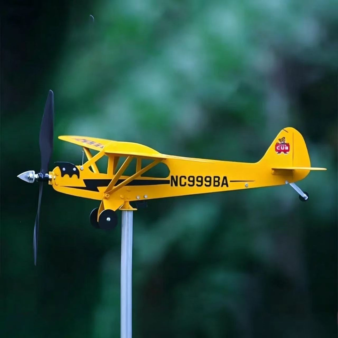 Decorative Airplane Garden Stake Stornfield