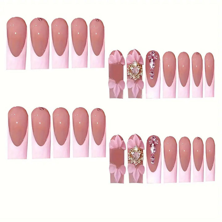 Floral Bohemian Press-On Nail Art Stornfield