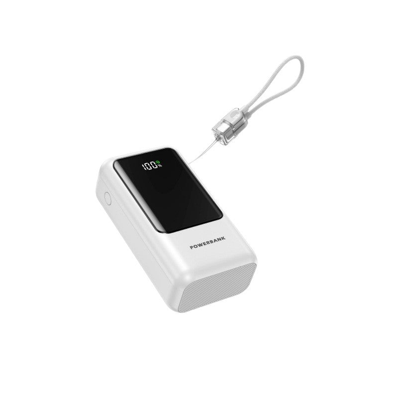 Portable power bank with digital charge indicator and compact design Stornfield