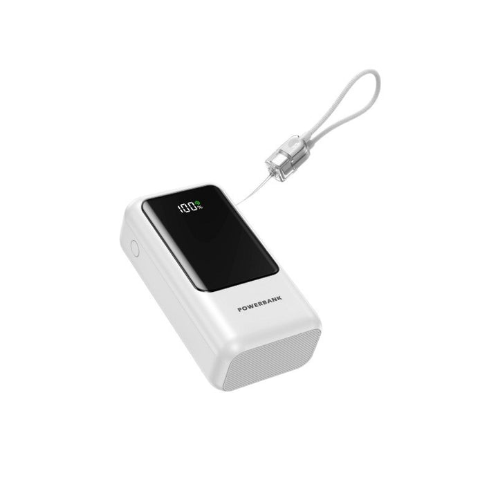 Portable power bank with digital charge indicator and compact design Stornfield