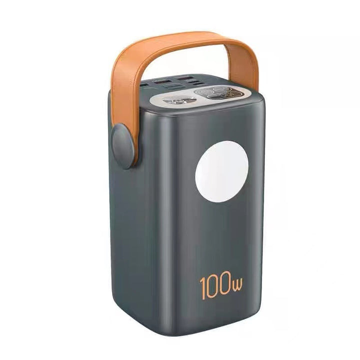 Portable power station with high power output and ergonomic carrying handle Stornfield