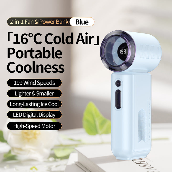 Portable Cooling Fan for Women with Power Bank Stornfield