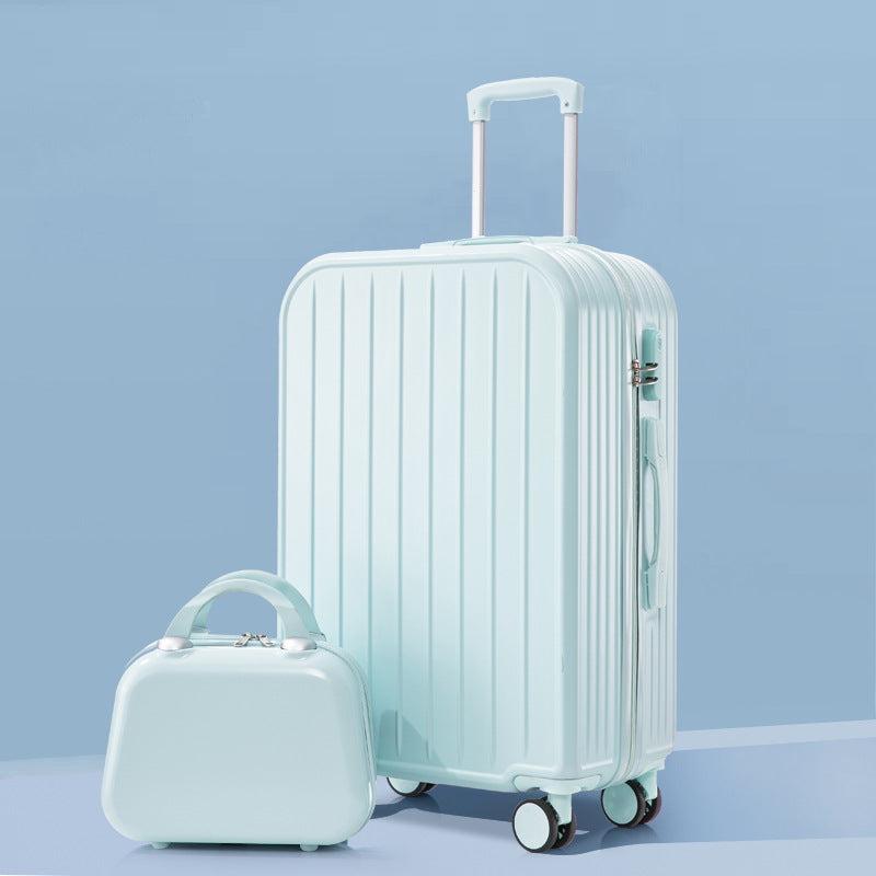 Unisex Stylish Ridged Hard-Shell Suitcase Stornfield