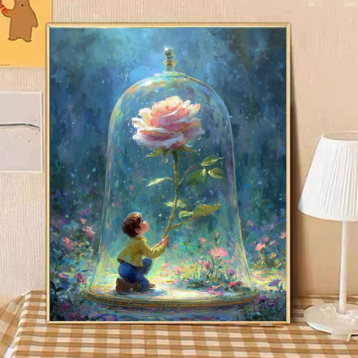 Enchanted Garden Fantasy Art Print Stornfield