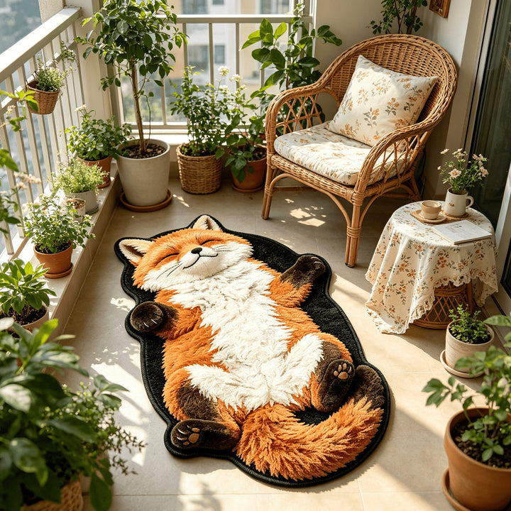 Animal-Themed Plush Area Rug