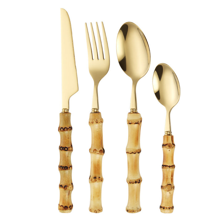 Bamboo Handle Salad Fork Stornfield