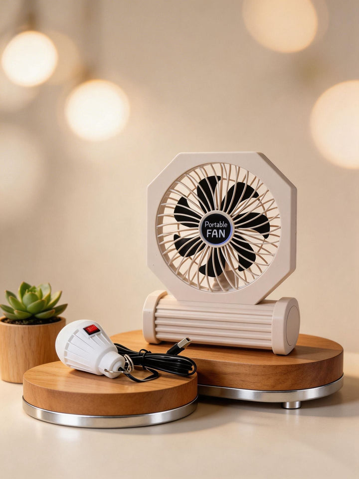 Women's Portable Table Fan with USB Connection Stornfield
