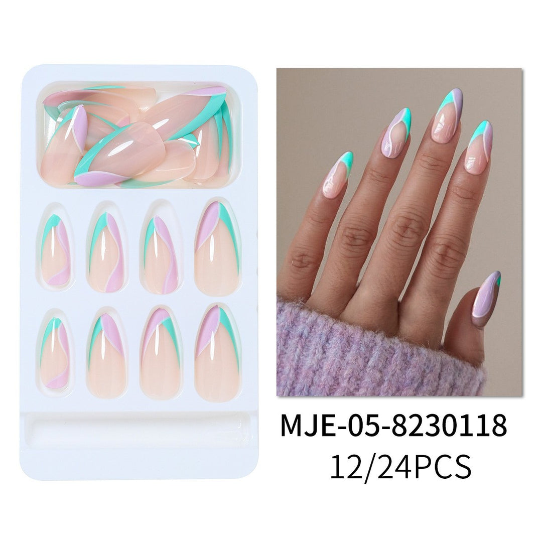 Creative Press-On Nail Design Stornfield
