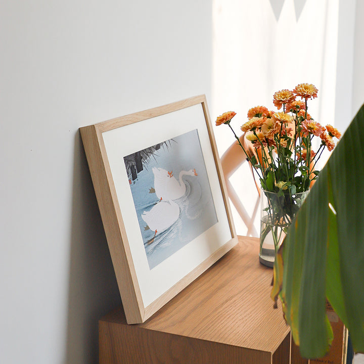 Elegant Rustic Wooden Picture Frame
