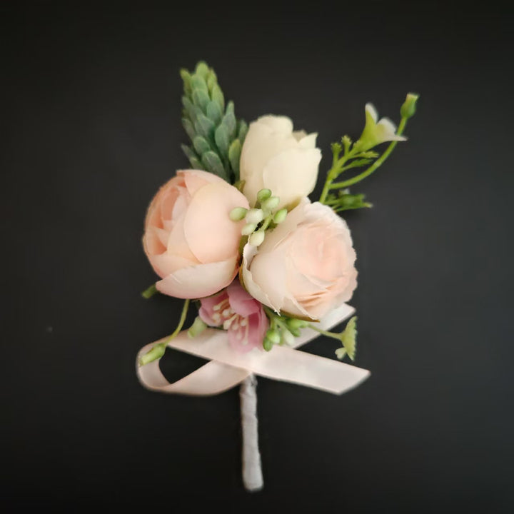 Refined Floral Corsage