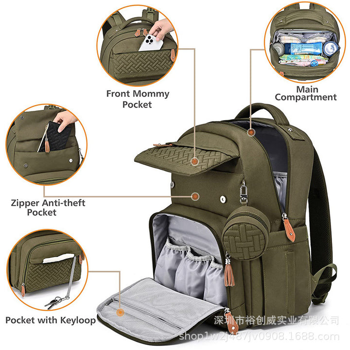 Stylish Multi-Function Diaper Backpack Stornfield