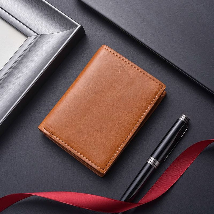 Premium Leather Business Card Holder Stornfield