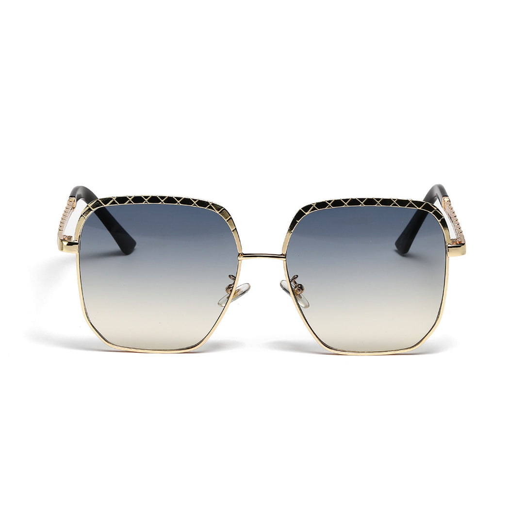 Women's fashionable oversized sunglasses in geometric design Stornfield