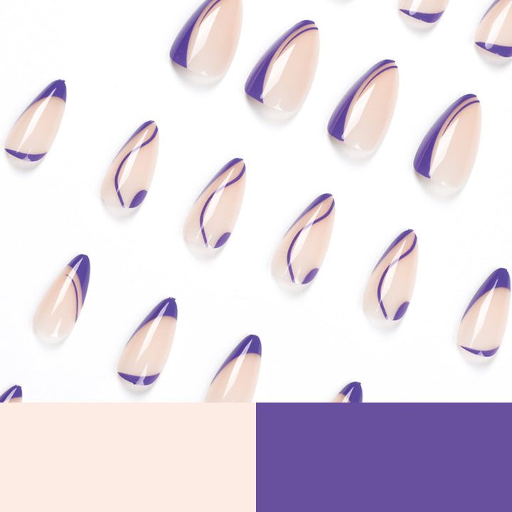 Artificial gel nails with elegant design Stornfield