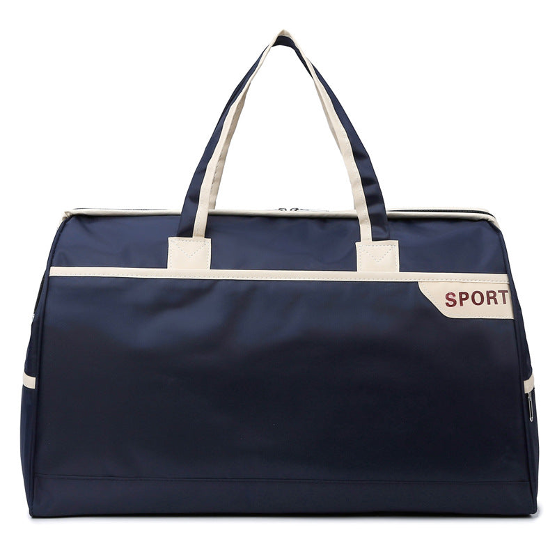 Sporty travel bag with reinforced handles and generous interior Stornfield