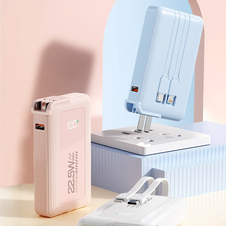 Powerful power bank with fast charging port and digital display Stornfield
