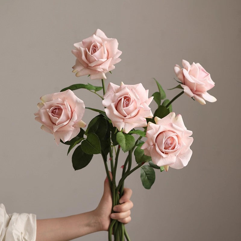 Lifelike Garden Rose Stem