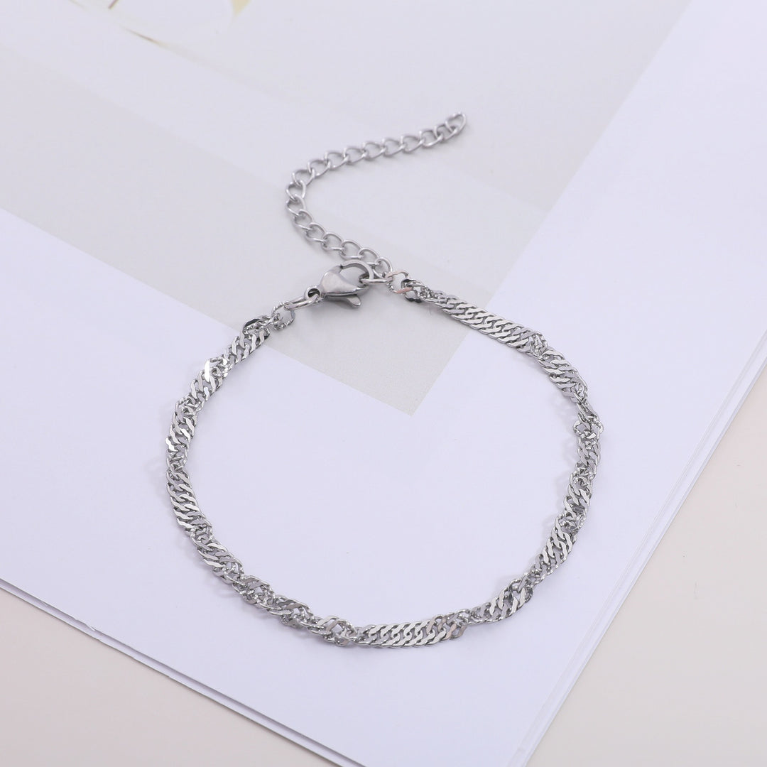Textured Twisted Chain Bracelet Stornfield