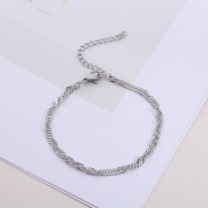 Textured Twisted Chain Bracelet Stornfield
