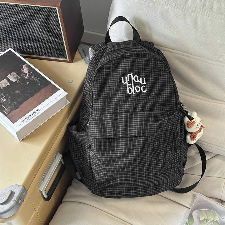 Stylish Checked Design Backpack Stornfield