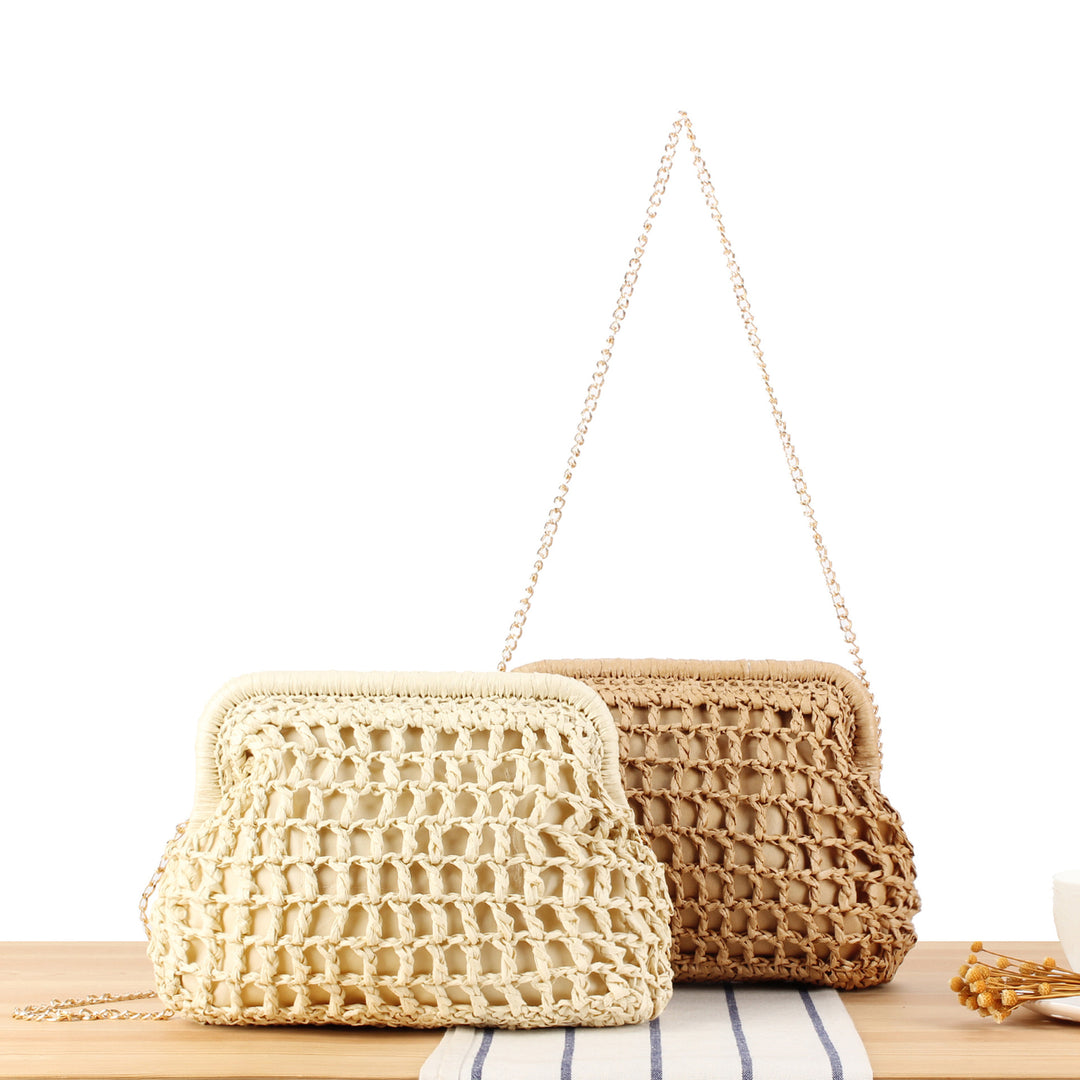 Handbag with Elegant Net Structure Stornfield