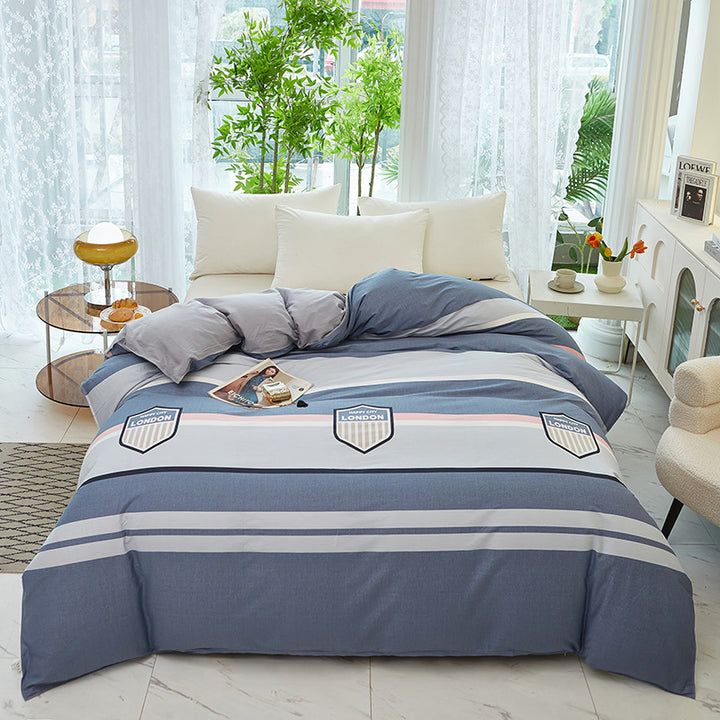 Elegant Floral Patterned Duvet Cover Set