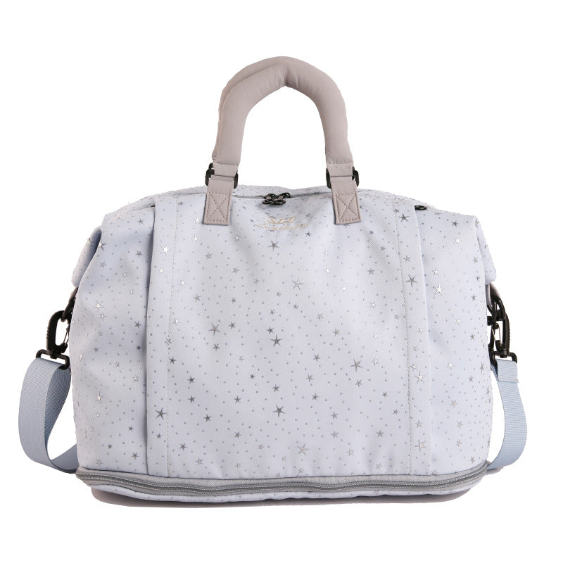 Stylish Star-Print Weekender Bag Stornfield