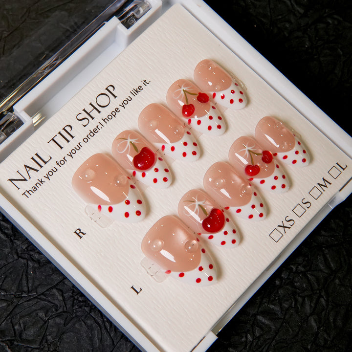 Themed Artistic Press-On Nail Set