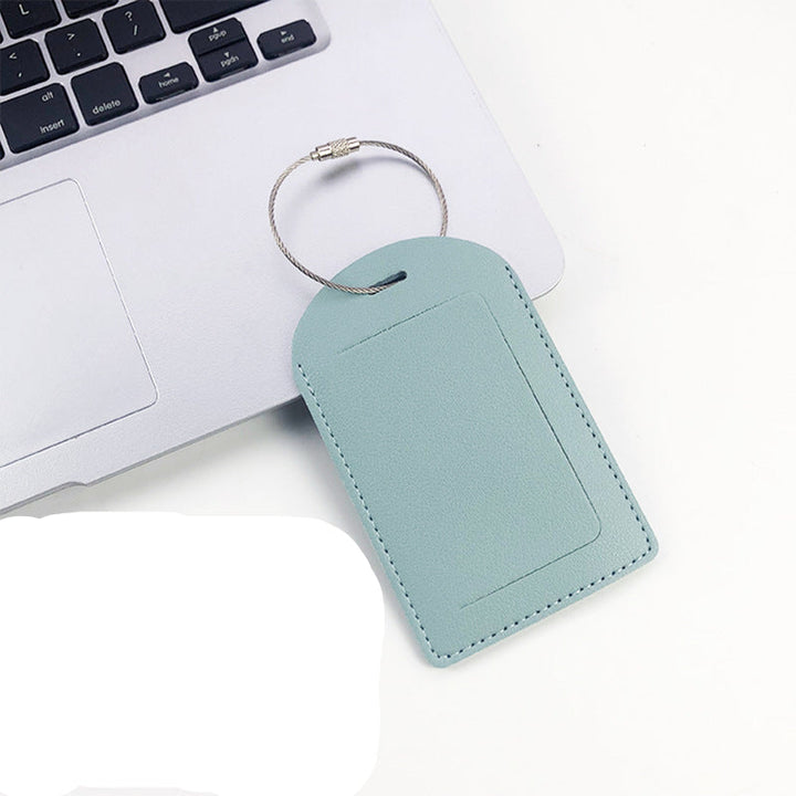 Premium Leather Travel Luggage Tag Stornfield