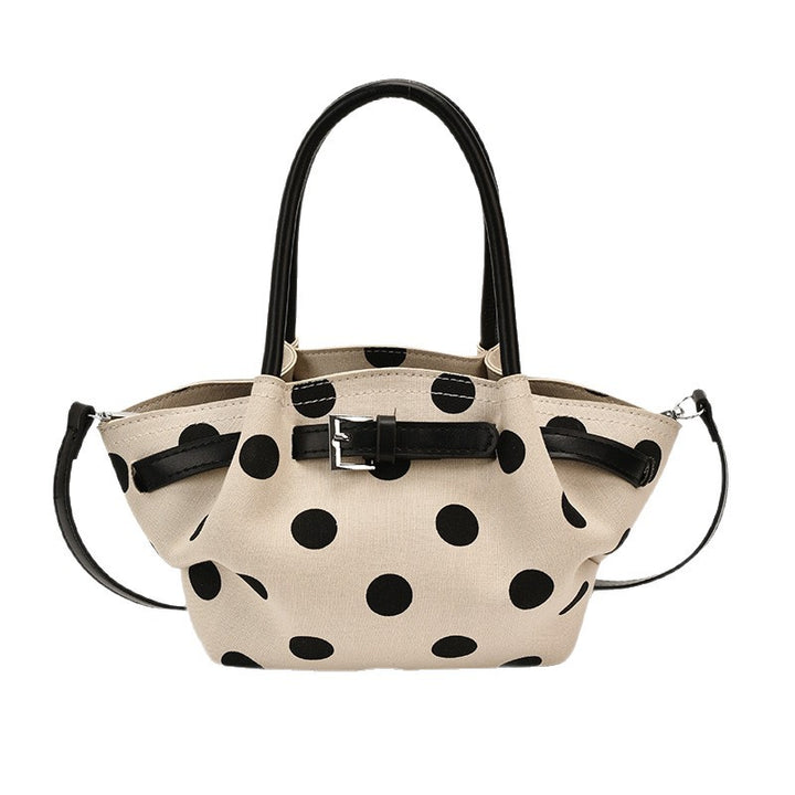 Polka Dot Structured Handbag Stornfield