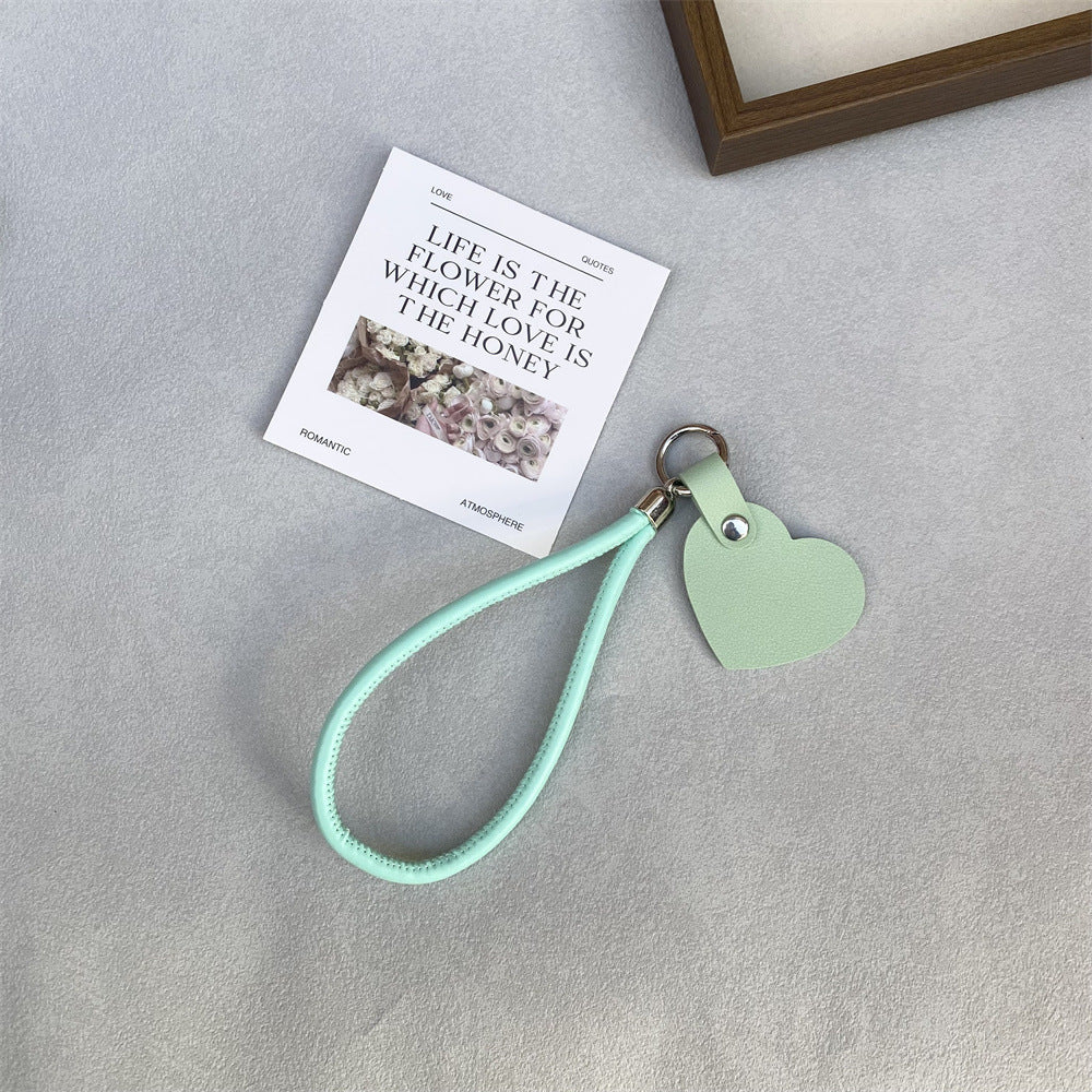 Leather Heart Keychain Stornfield