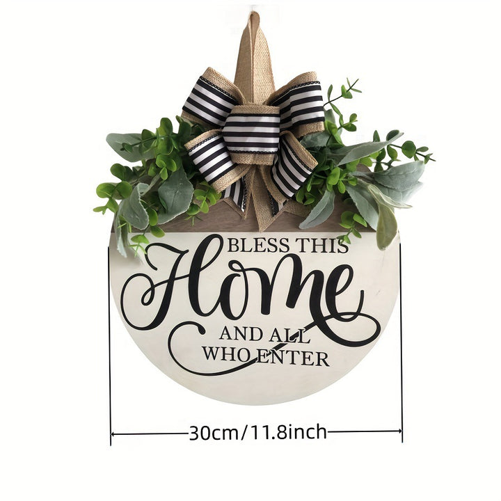 Rustic Home Blessing Wall Decor