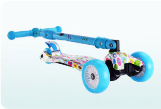 Foldable Light-Up Three-Wheel Scooter Stornfield